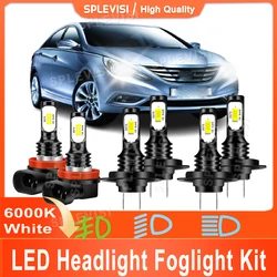 Led Lights For Car H7 High H7 Low H11 Foglgiht Kit Pure White For Hyundai Sonata 2011 2012 2013 2014 Car Light Plug And Play