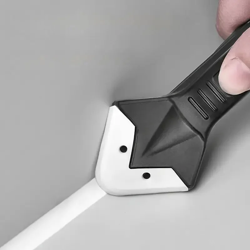1/2 SET 5-in-1 Metal Head Caulking Tool Silicone Spatula, Grout Removal Tool, Sealant Filler Kit, Grouting Remover Tool
