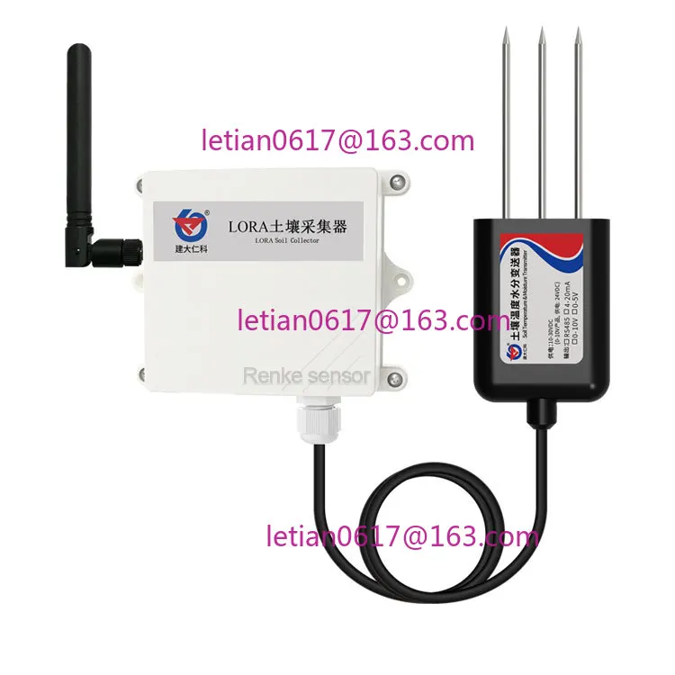 Lora Wireless Soil Humidity Meter Tester Sensor Kelembaban untuk Pertanian