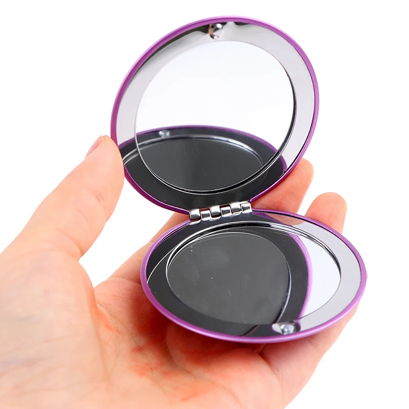 cashou112 Small Makeup Mirror Cosmetic Magnifying Make Up Mirror for Purse Travel Bag Home Office Mirror