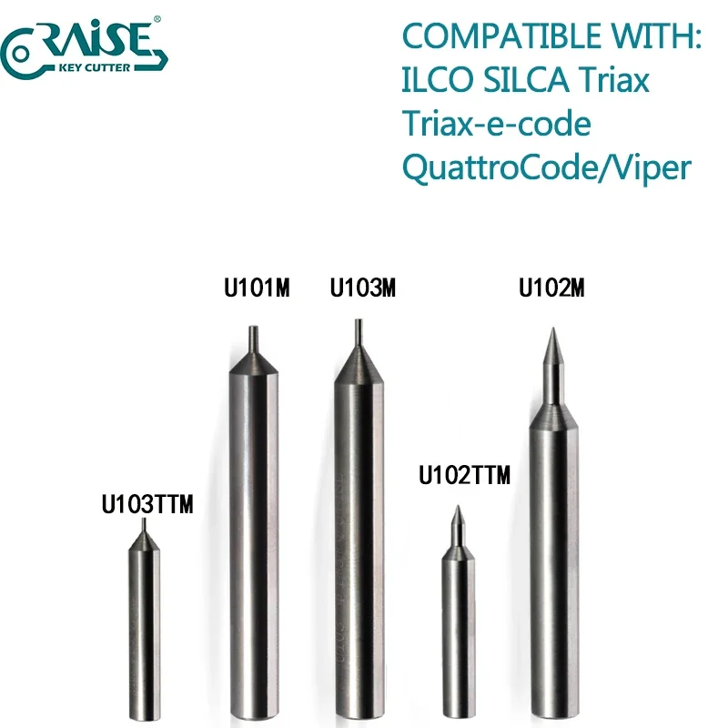 

U01 U102 U103 U103TT U102TT Tracer point Compatible with Silca Triax Quattro Tri-Code Quattrocode Key Duplicator