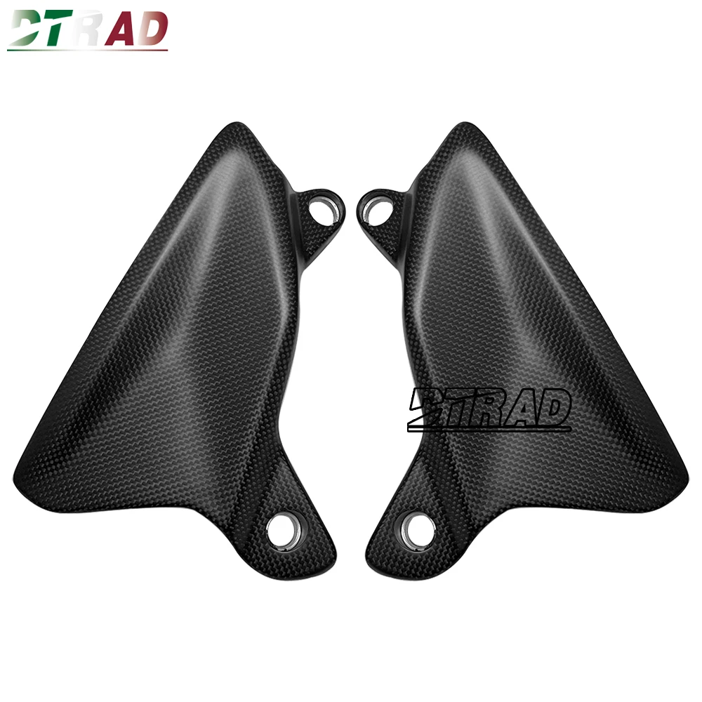 For DUCATI Multistrada V4 V4S Pikes Peak Rally 2021-2023 Carbon Fiber Front Fairing Side Panels Motorcycle Wind Deflector Shield