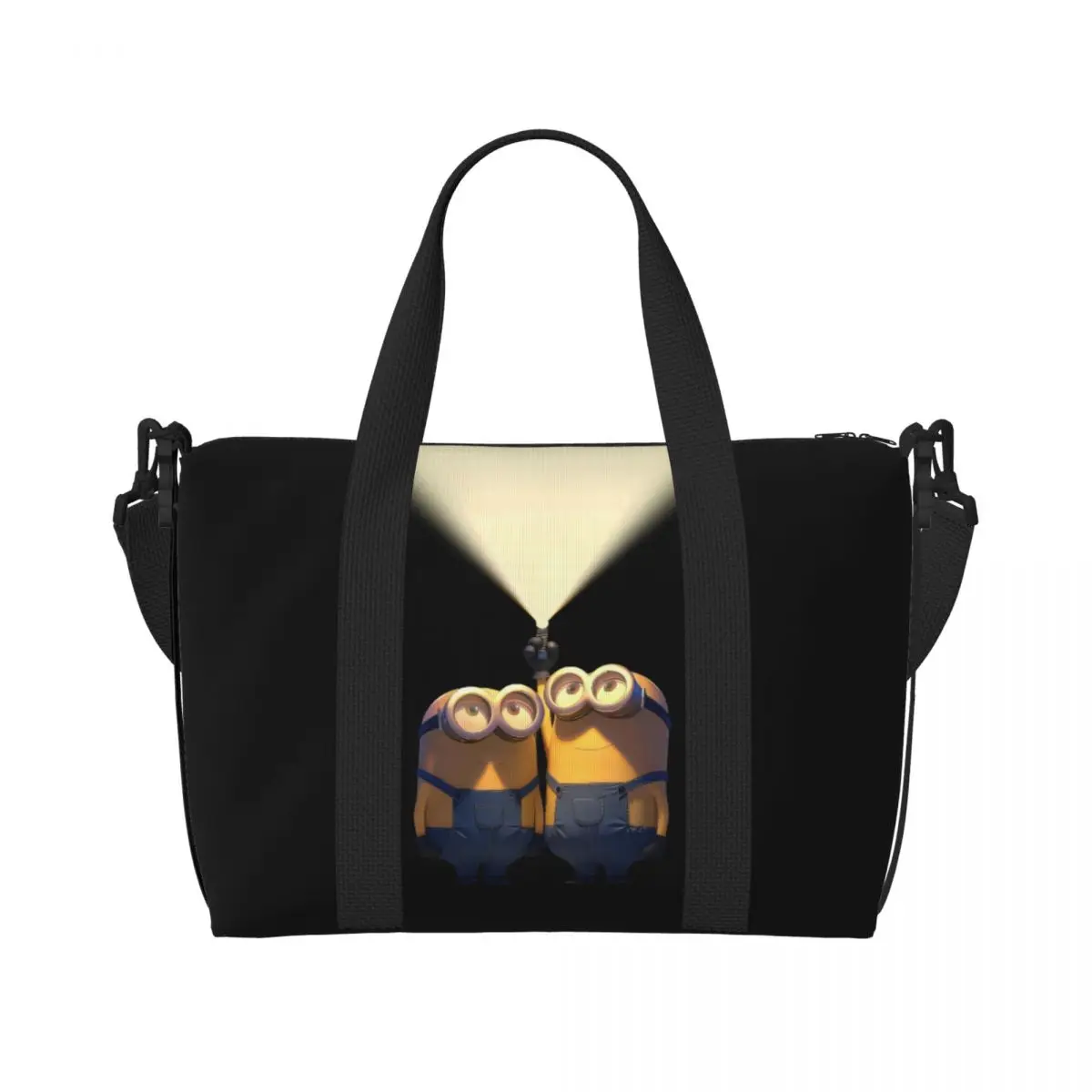 bolsa-tote-amarela-personalizada-para-mulheres-grande-capacidade-ideal-para-academia-praia-e-viagens