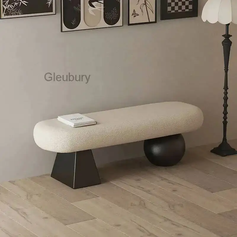 Unique Modern Foot Stool Entryway Relaxing Lazy Living Room Vanity Chair Foot Stool Nordic Designer Tabouret Unique Furniture