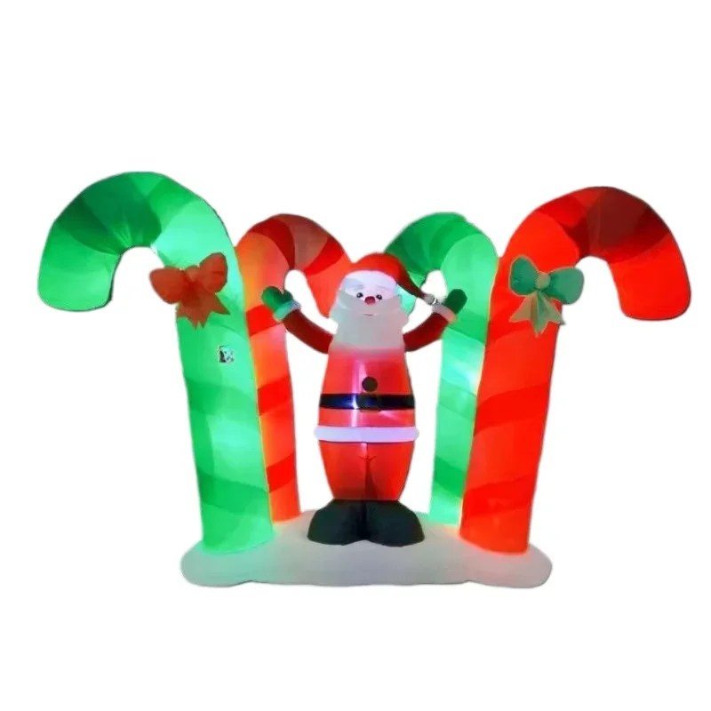 

Christmas Inflatable Sugar Cane Festival Decoration Christmas Parade Inflatable Sugar Cane For Sale