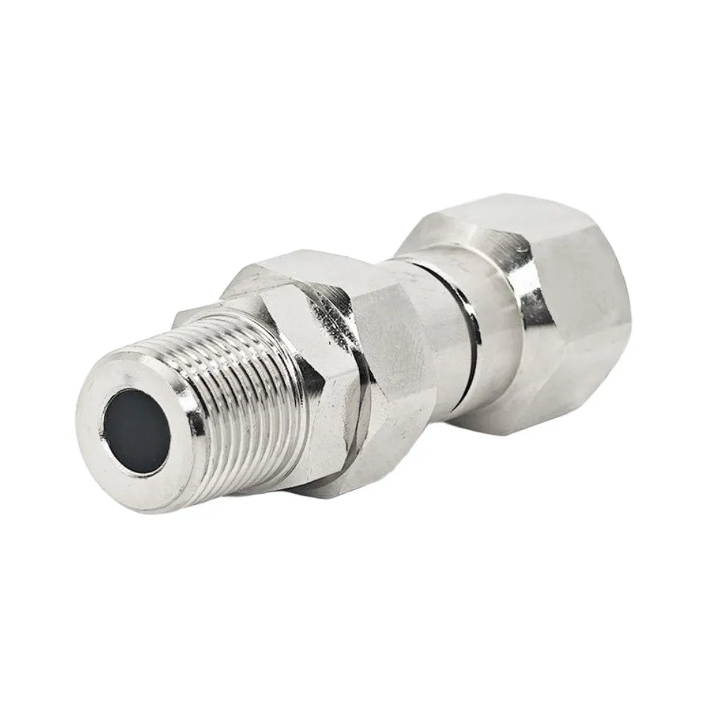 High Pressure Adapter Pressure Washer Swivel For Car Washing 4000 PSI Rated Full Rotation Design Flexible Movement