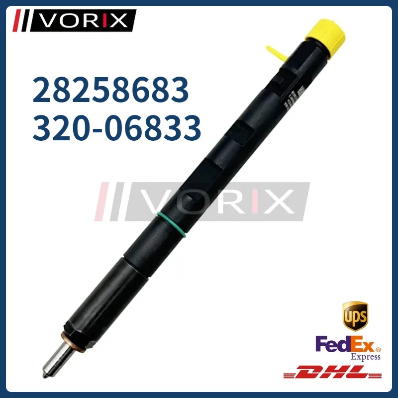 NEW Common Rail Injector 28258683 320-06833 For JCB 448 Engine JS220 Excavator