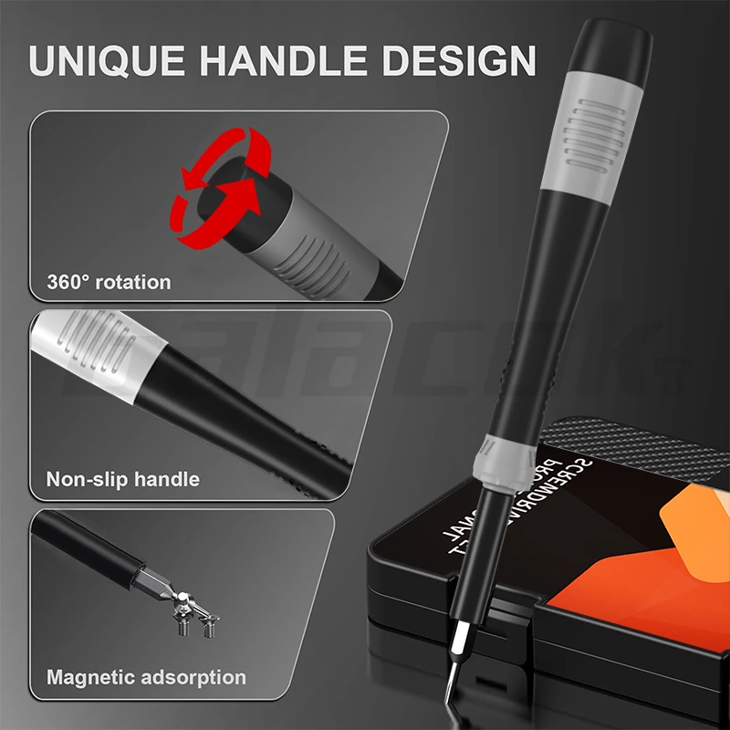 Wiha 96705 Precision Torx Screwdriver – T5 X 40mm, Single Pack, For Electronics, Phones, And Small Repairs