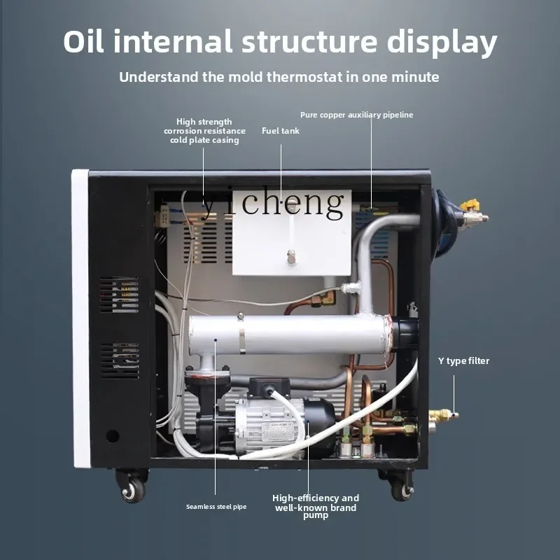 آلة درجة حرارة القالب من نوع الماء قالب بلاستيكي آلة تسخين درجة حرارة ثابتة أوتوماتيكية آلة قولبة الحقن #3