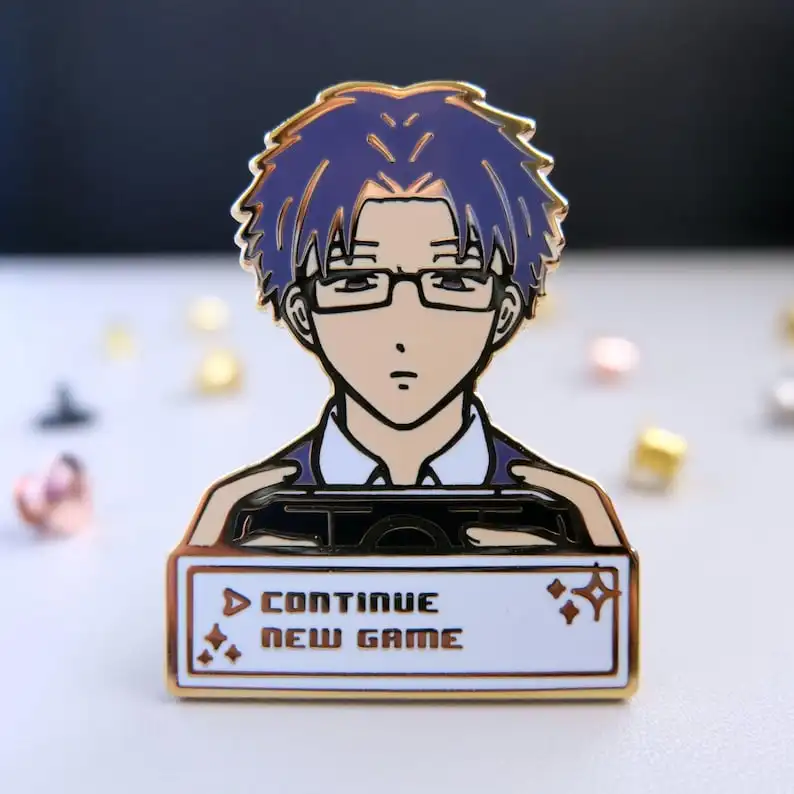 Wotakoi Enamel Pins