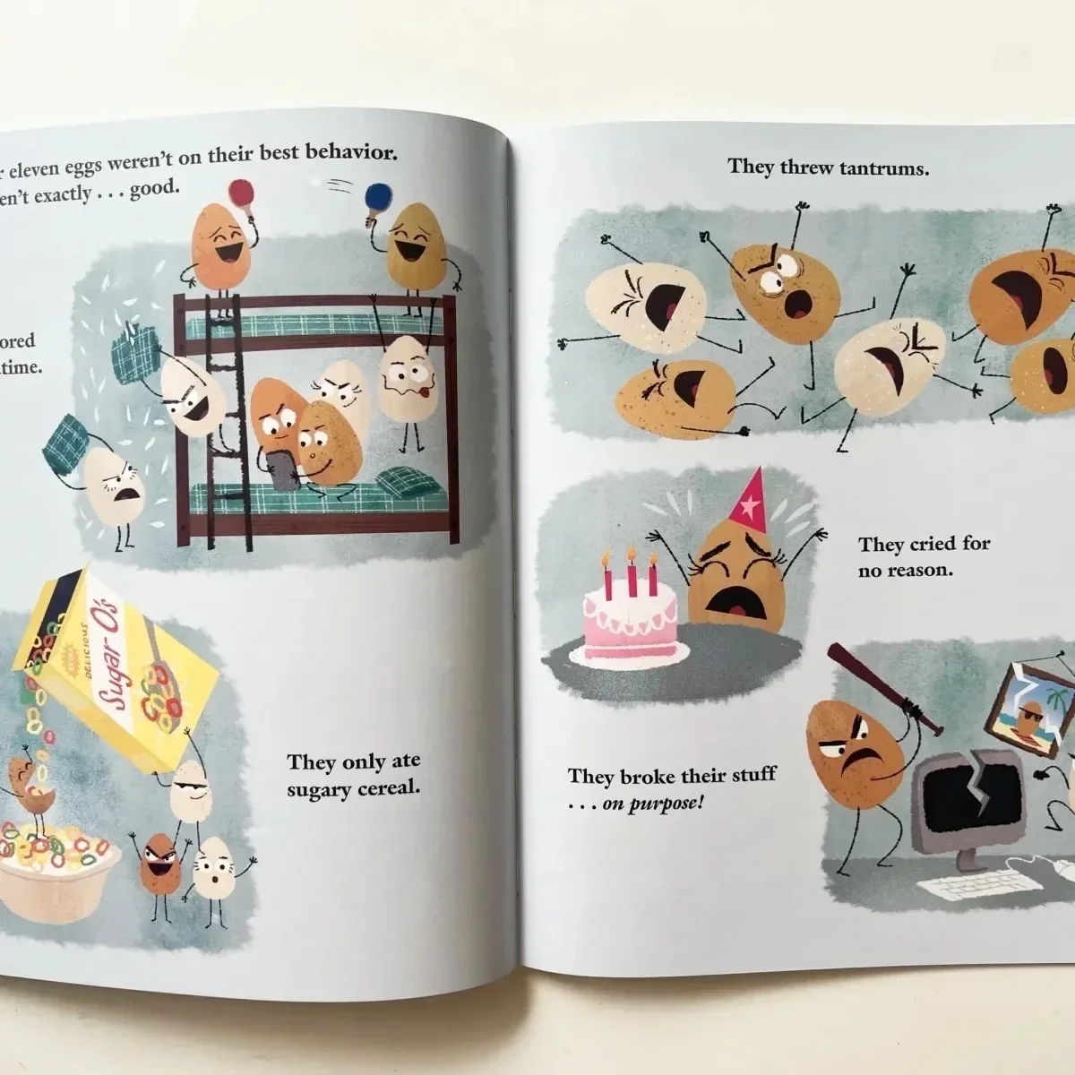 6 libri The Smart Cookie Bad Seed Good Egg divano Potato Cool Bean libro illustrato inglese libro di fiabe educazione per bambini lettura per bambini