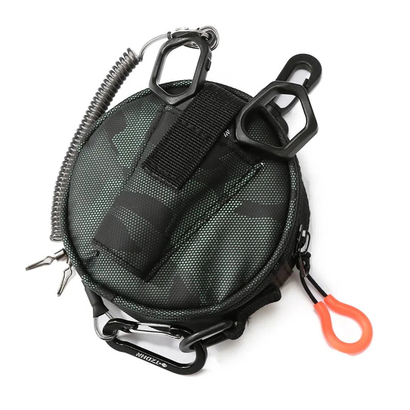 Multi functional cable bag, outdoor fishing bag, waterproof waist bag accessories, hanging bag, fishing gear bag, scissor cover