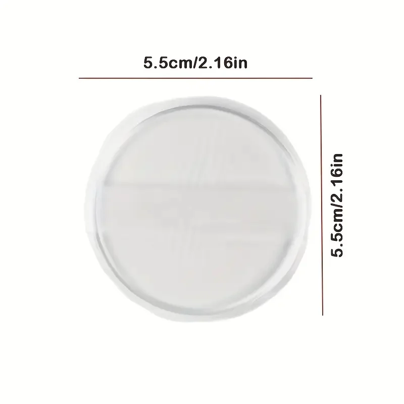 シリコーンエアクッションパウダーパフソフト弾性エアクッションスポンジ化粧品用クリアラウンドパウダーパフ洗えるメイクアップアプリケーター