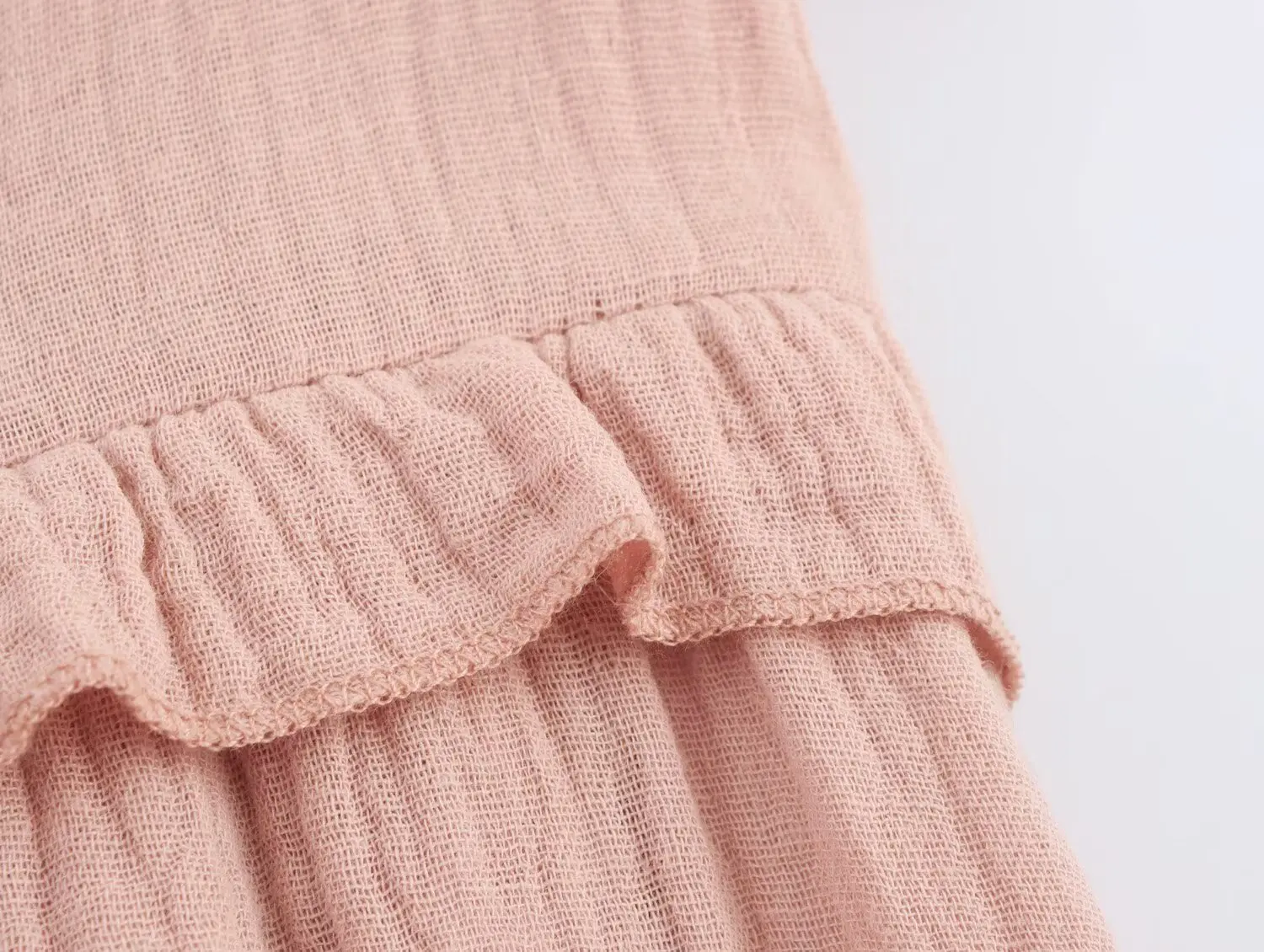 Kondala chique rosa praia férias mulher sexy vestido sexy em camadas plissado vestido longo moda 2025 elegante feminino camisola vestidos