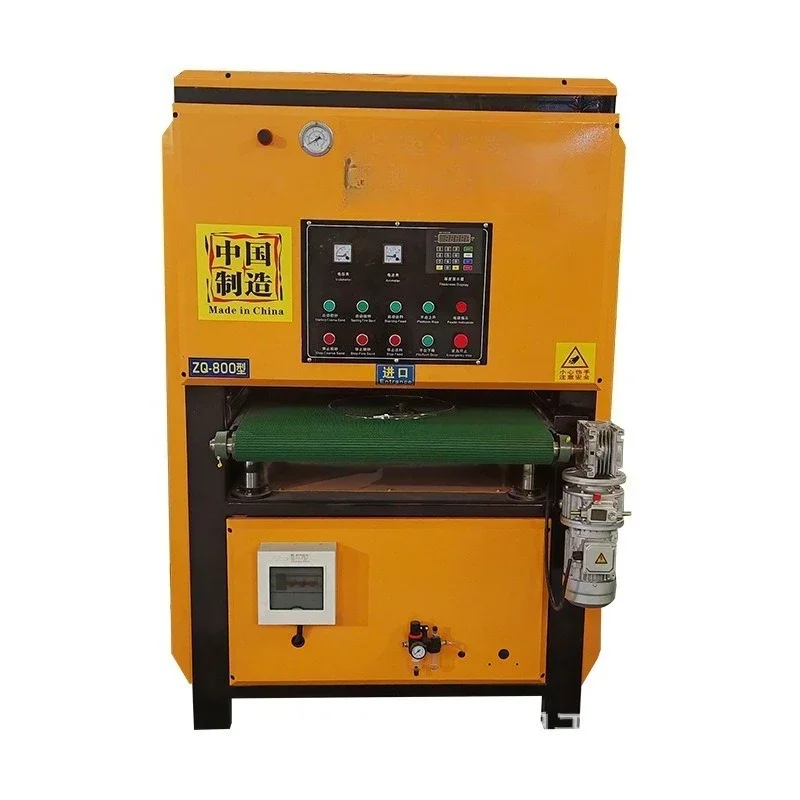 Multifunctional circular polishing machine Desktop round tube rust removal wire drawing machine Stainless steel tube