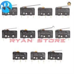 5PCS 100% New original Limit Micro Switch SS-5 SS 5GL 5GL2 5GL13 5GL-F 5GL2-F 5-F 10 SS-10GL 10GL2 10GL13 01 01GL 01GL2 01GL13