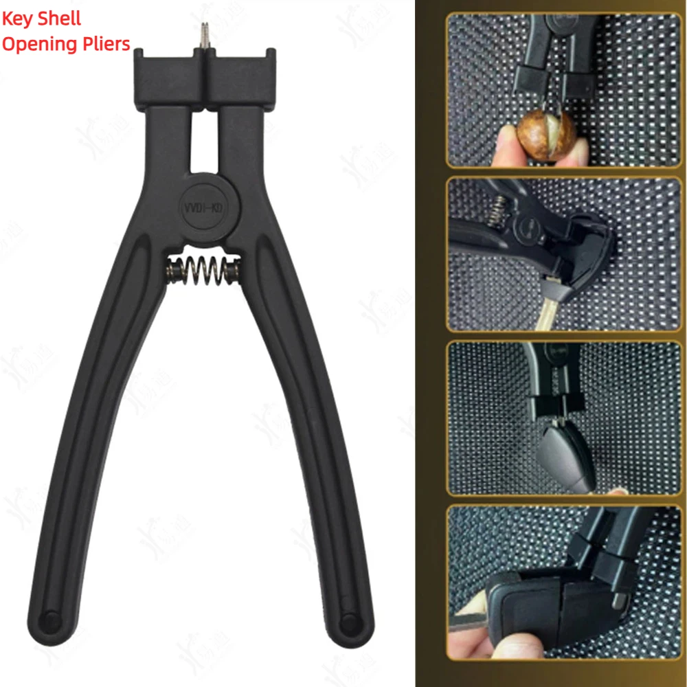 Multifunctional Remote Key Shell Opening Pliers, Auto Car Key Fob Case Disassembly Tool for  Key Back Cover For VVDI Keydiy