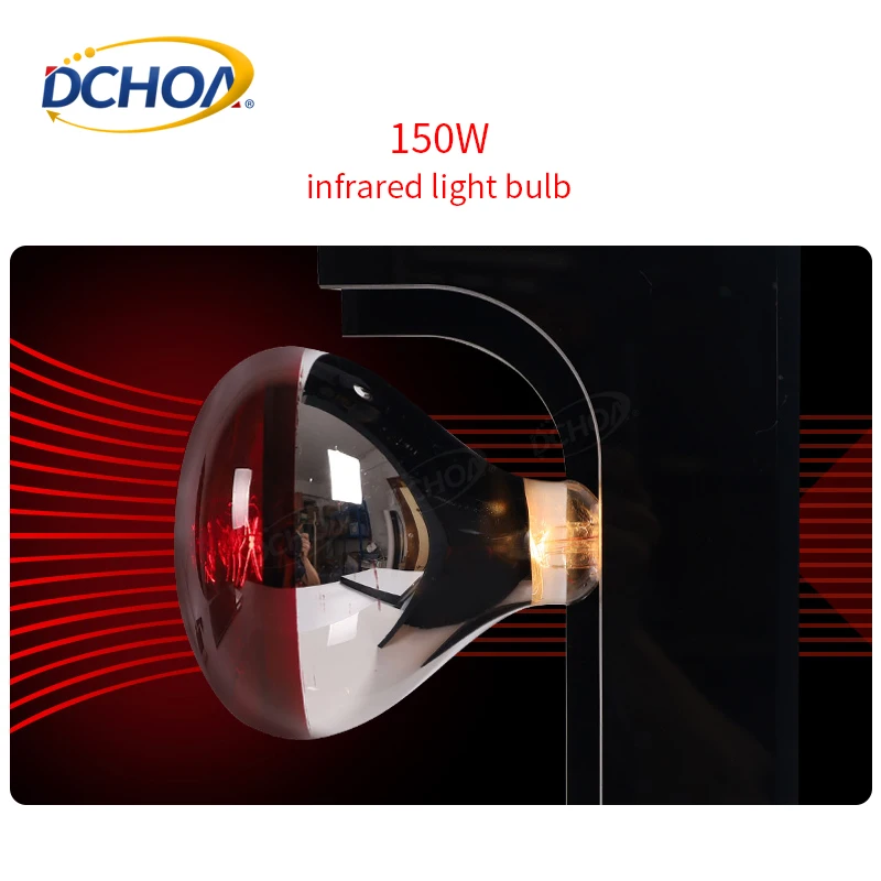 DCHOA Portable Solar 4-Sided Glass Film Tester Rotatable UV Resistance Self-Healing Security Film Transmission Testing Machine