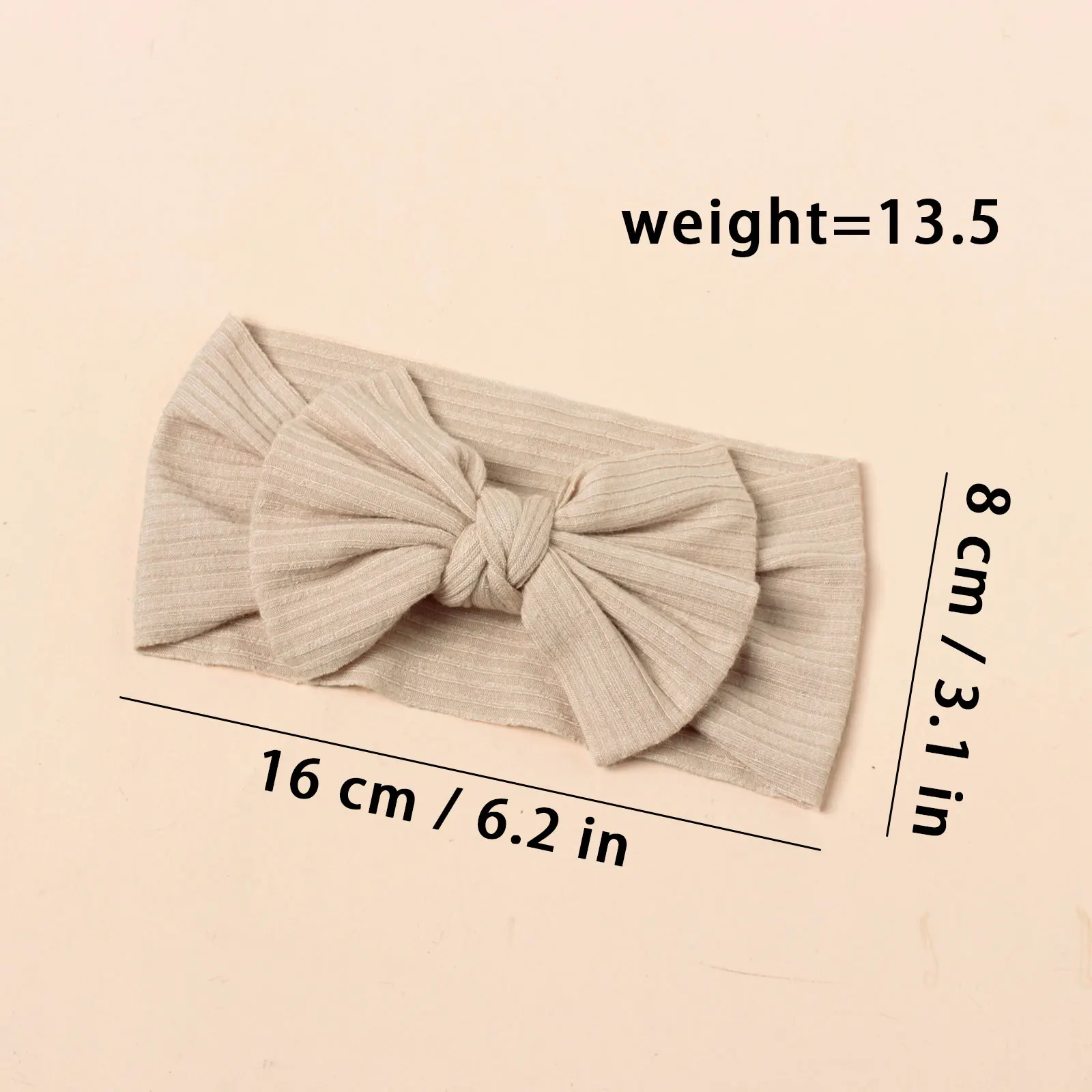 Diadema tejida de 5 uds., accesorio diario suave y cómodo para niños, diadema elástica bonita para bebés, regalos para tomar fotos en el exterior