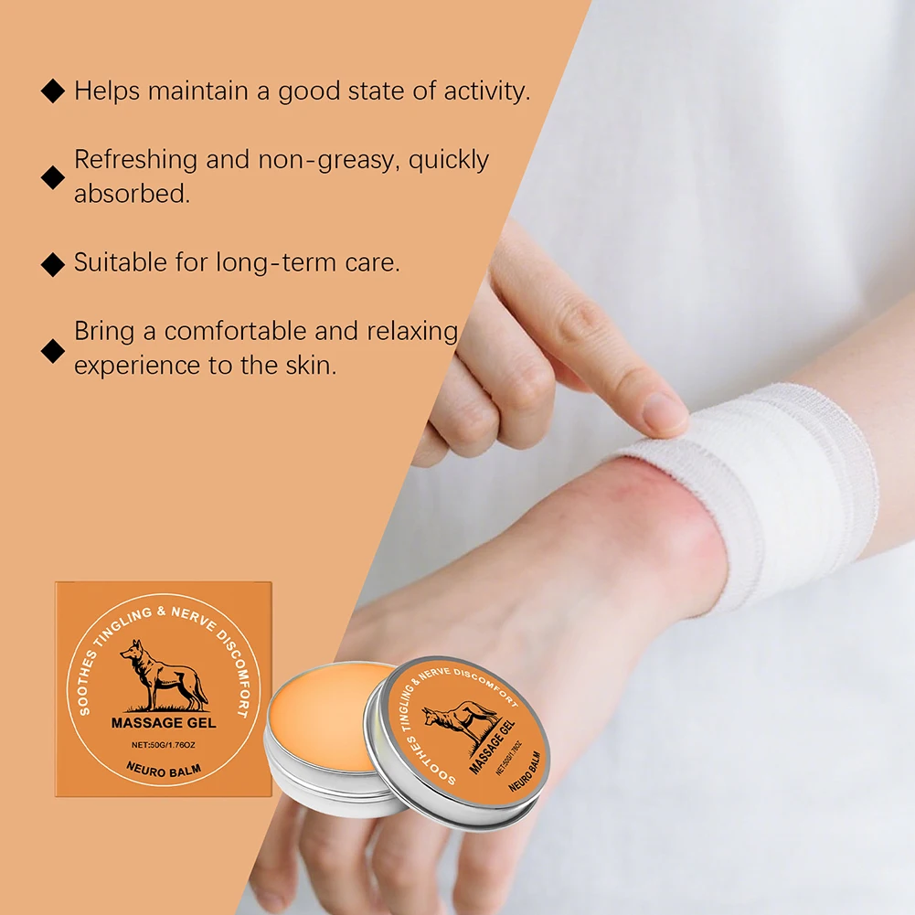 

Joint Muscle Soothing Cream Non-Greasy Easy To Apply Formulas For Elderly Joint Care