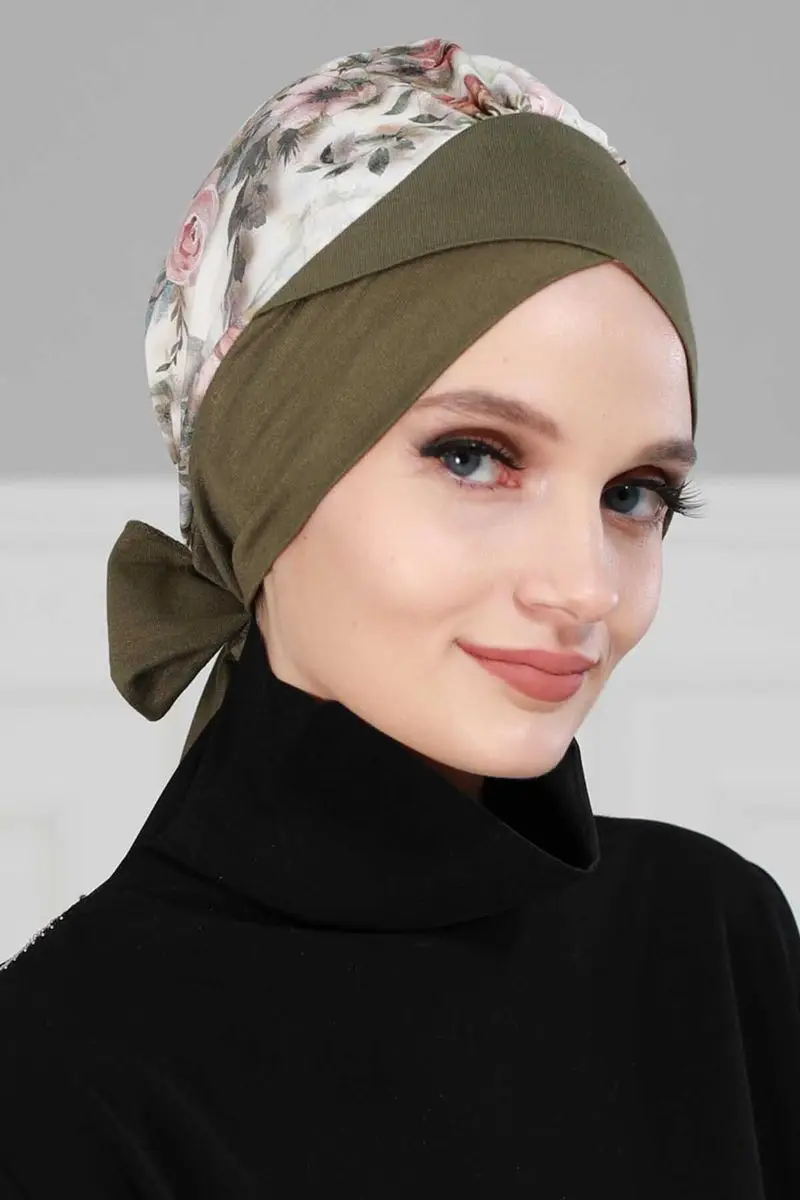 Belted gekämmte Knochen Olive muster