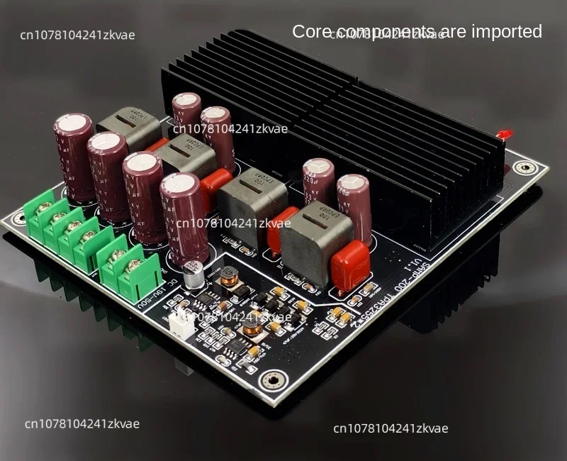 SAMP-200 dual core TPA3255 fever high power 2-channel amplifier board 600W+600W