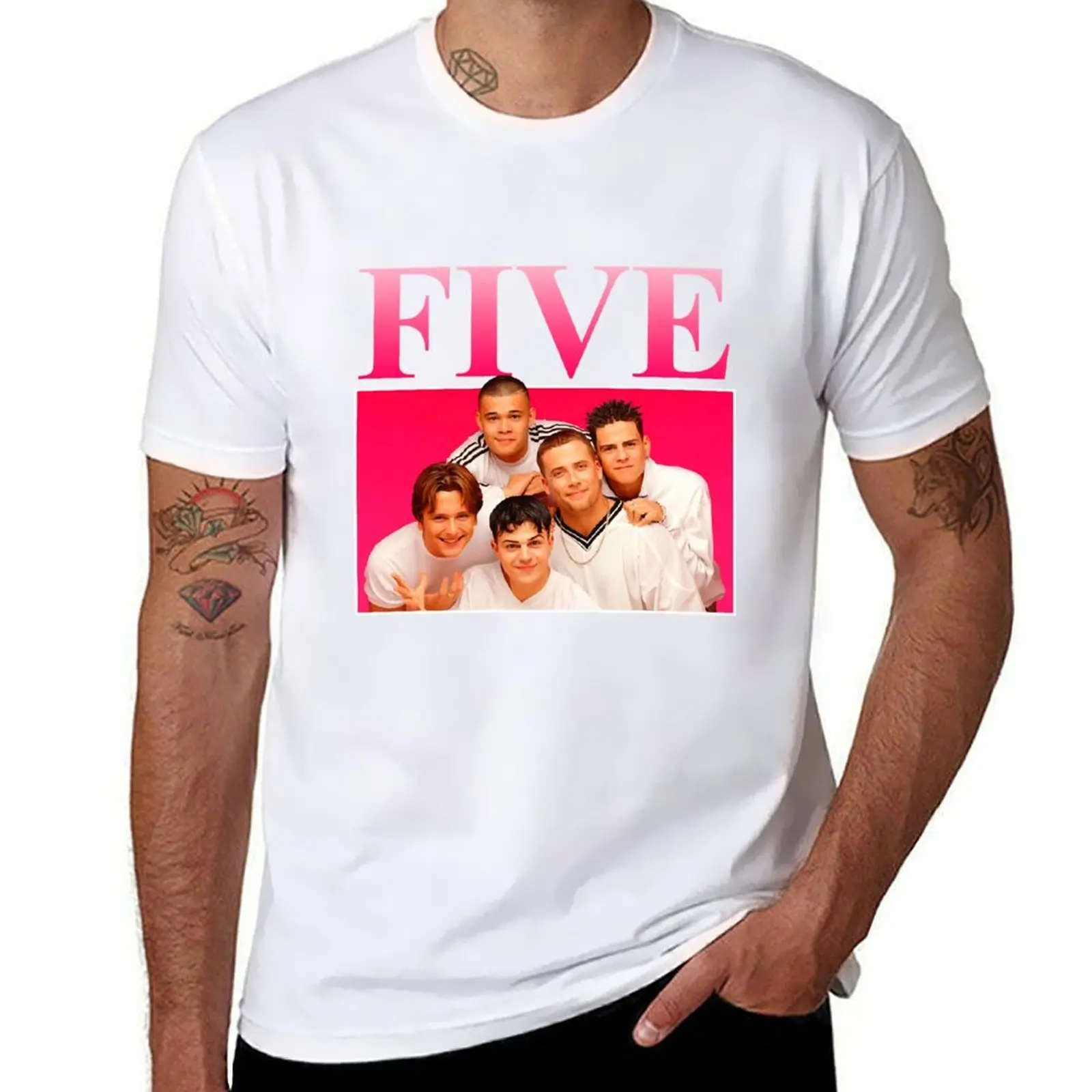 Five Boy Band T-Shirt t shirt for man t shirt man designer T-Shirt