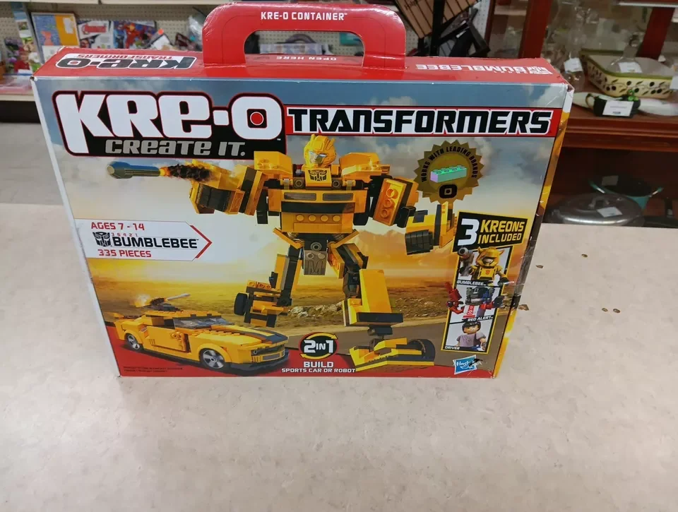 Hasbro Kreo Kre-O Transformatoren Hommel 36421 Gebouw 335 Stukken 3 Kreons 36421