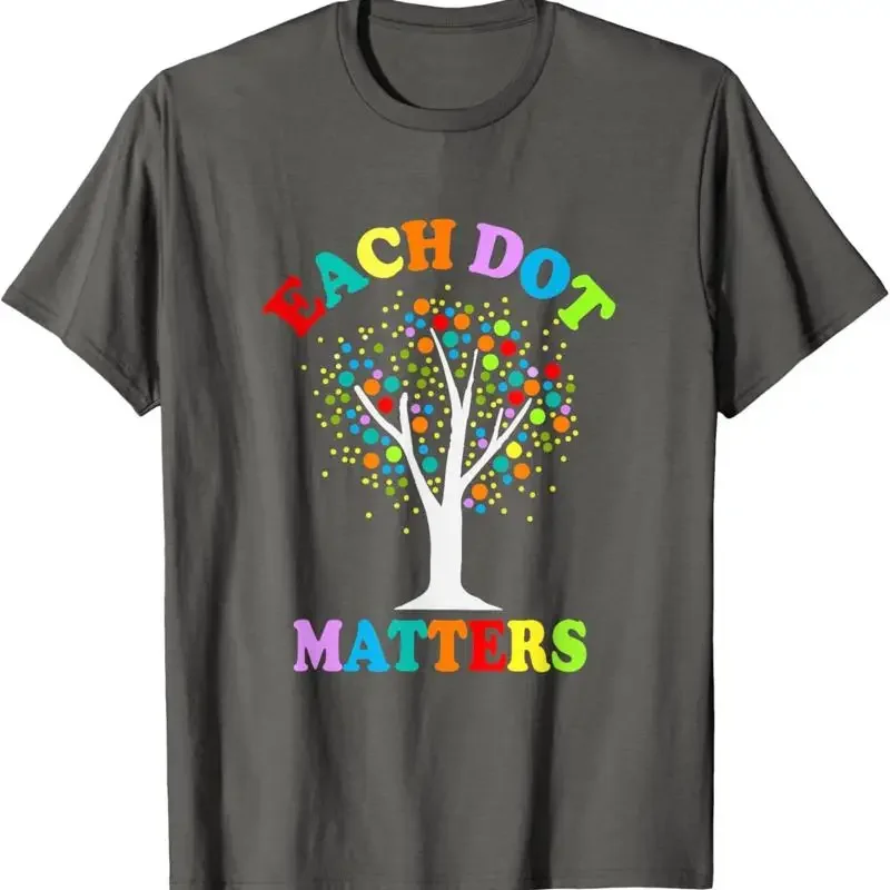 T-shirt Dot Day Each Matters Unity Tree Polka