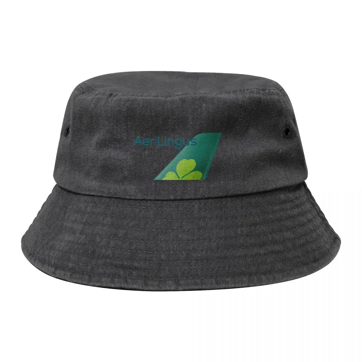 Aer Lingus Logo Classic T-Shirt Bucket Hat Luxury Brand Beach Bag Sunhat Caps For Women Men's