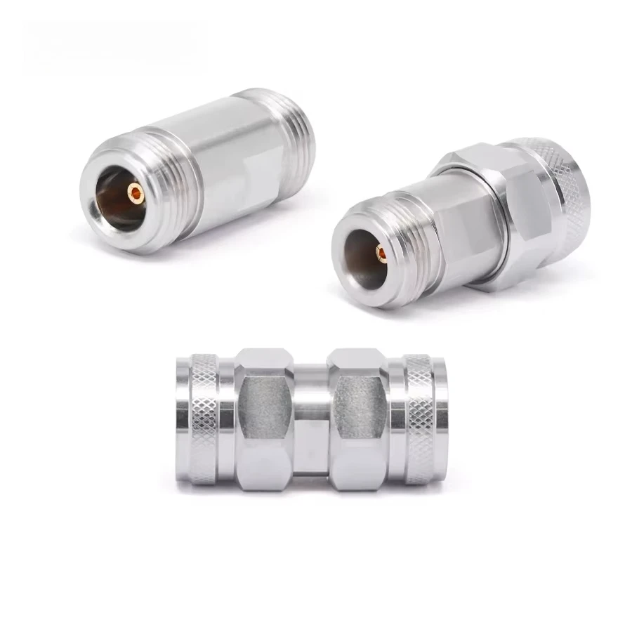 High Frequency Millimeter Wave RF Adapters Stainless Steel DC-18GHz N to N N-Type