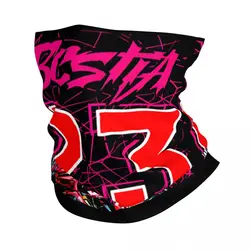 Enea Bastianini Bestia #23 Racing Bandana Neck Cover Motorcycle Club Moto GP Face Scarf Multi-use Cycling Riding Unisex Adult