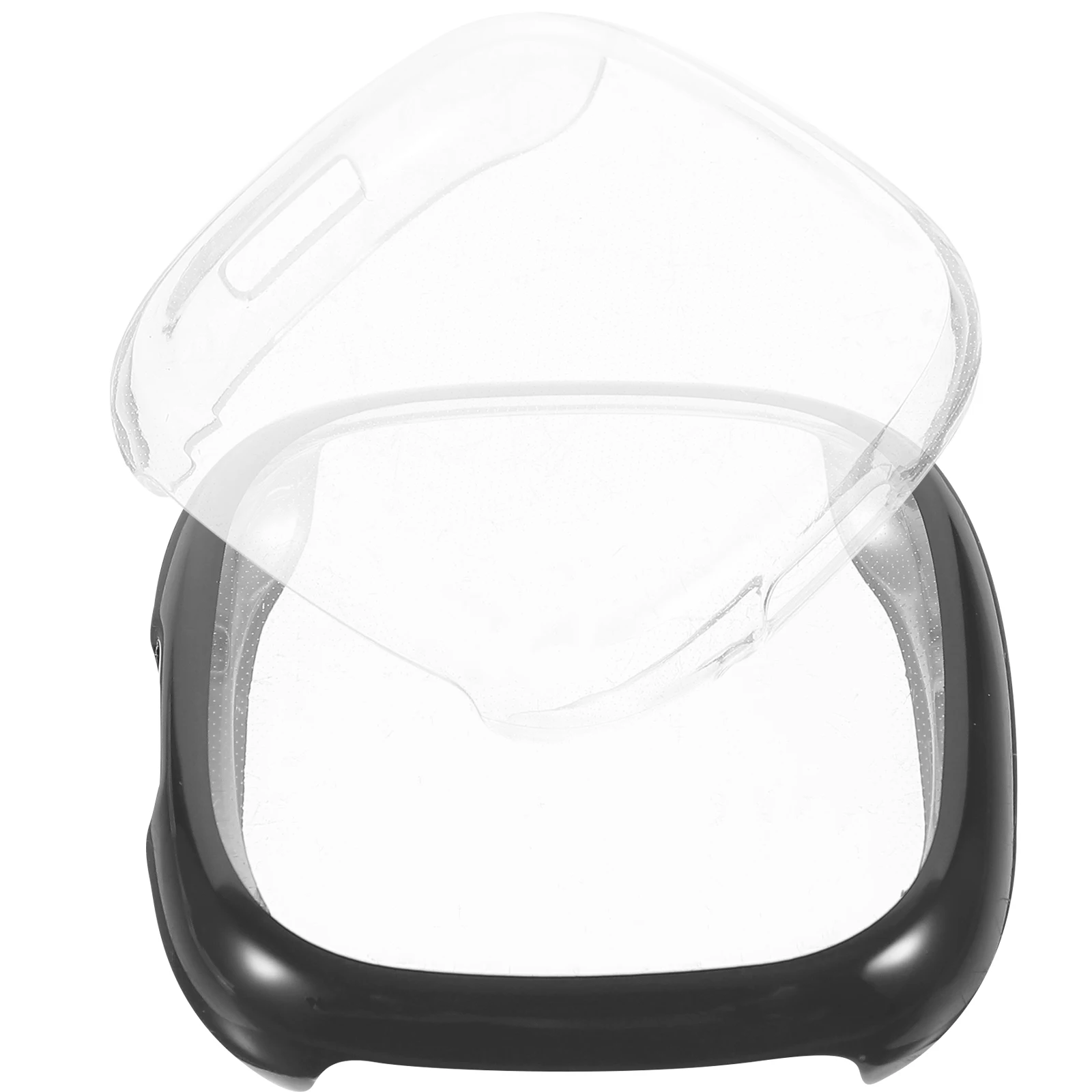 

2pcs Tpu Watch Cover Protective Case Compatible For Fitbit Versa4 Shockproof Scratch Resistant Screen Protector Smartwatch Shell