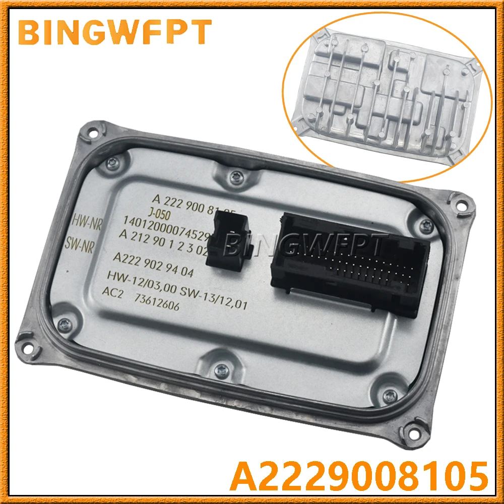 

Новый A2229008105 A2059004330 A2059008604 для Mercedes Benz W222 W205 W217 S-Class C-Class светодиодный блок управления фарами