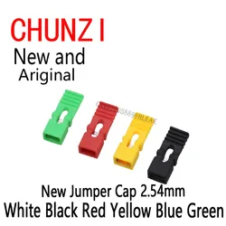 100pcs 2.54mm HJXRHGAL New Jumper Cap Pitch Pin Header Connector Long Type Jumper Plug Cover DIY Repair Parts