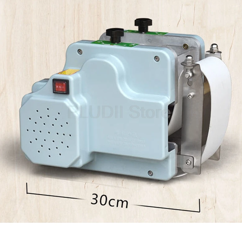 Dumpling Wrapper Maker Machine Electric Automatic Wonton Wrappers Machine Roll Dough Press Commercial Round/Square Dumpling Skin
