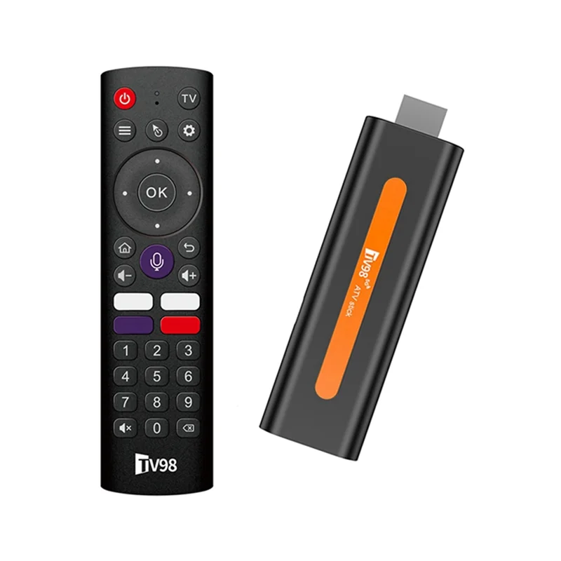 Neu – TV98 ATV H618 Set-Top-Box H618 8K HD Bluetooth 5Gwifi Android 14 TV-Box TV-Box