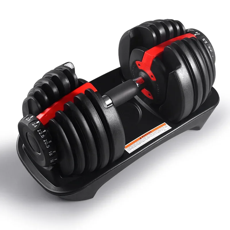 

Adjustable 10 50kg Multi-Weight Options Dumbbell Set Non-slip Nylon Handle Custom Logo Barbell Weight Training 24kg Dumbbell