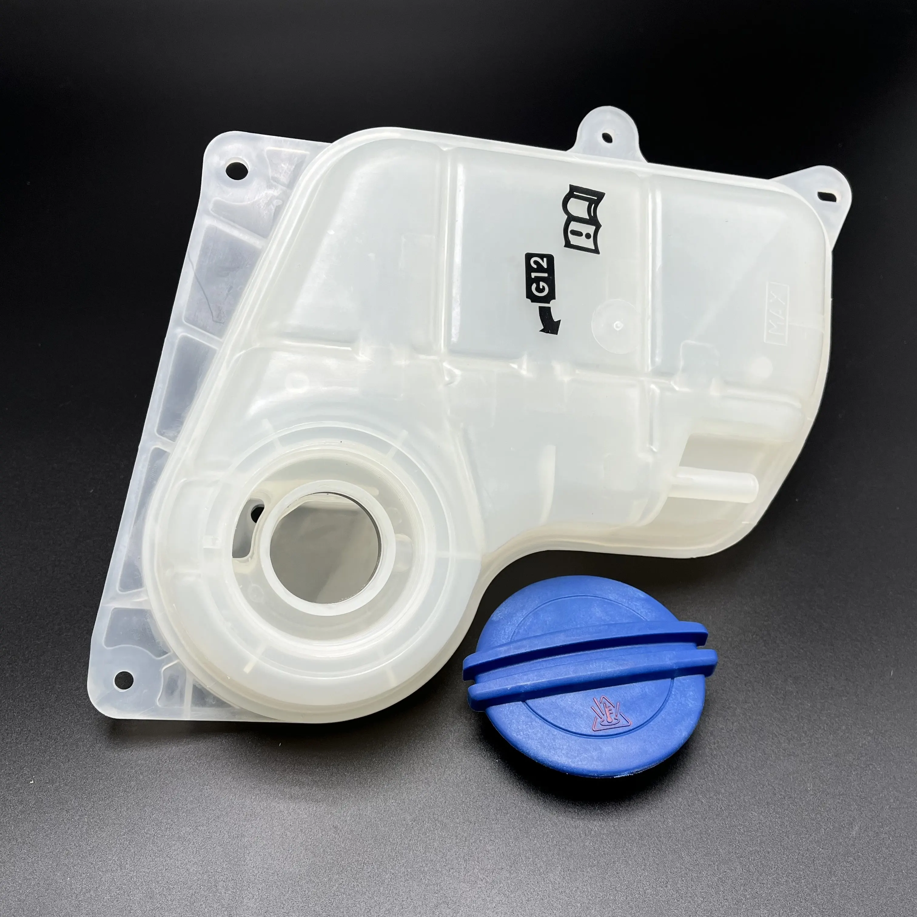 New Radiator Coolant Overflow Bottle Expansion Tank Reservoir + Cap Fit for VW Passat Audi A4 A6 8D0121403L 3B0121321 1J0121321