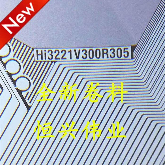 

HI3221V300R305 Новая микросхема драйвера ЖК-дисплея COF/TAB Материал катушки