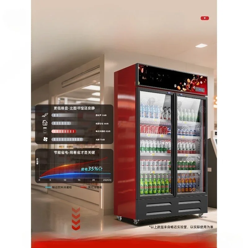 Display cabinet, refrigerated fresh-keeping cabinet, beverage cabinet