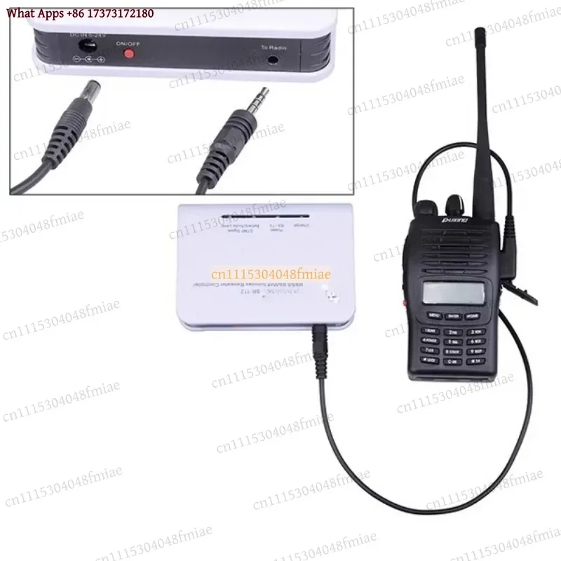 SR-112 Wireless Intercom Recording Simplex Repeater Relay Station Controller Multifunctional Voice Recorder Equipment