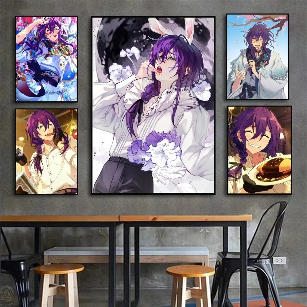 1pc Ayase Mayoi Game Crazy Eden II Poster Poster Art Print Bar Living Room Furniture Decor