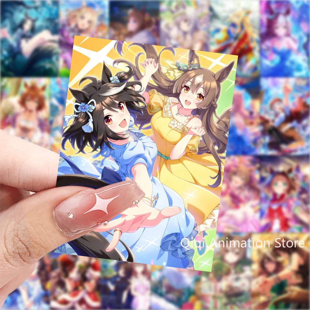 

Umamusume: Pretty Derby аниме мультяшные наклейки водонепроницаемый чехол для телефона милый набор наклеек товары для рукоделия для ноутбука рождественские подарки