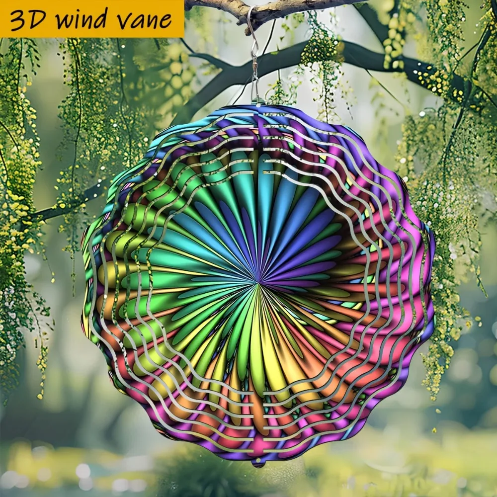 Modern Aluminum Wall Art 10 Inch Waterproof Durable Decor For Living Room Patio Garden Yard
