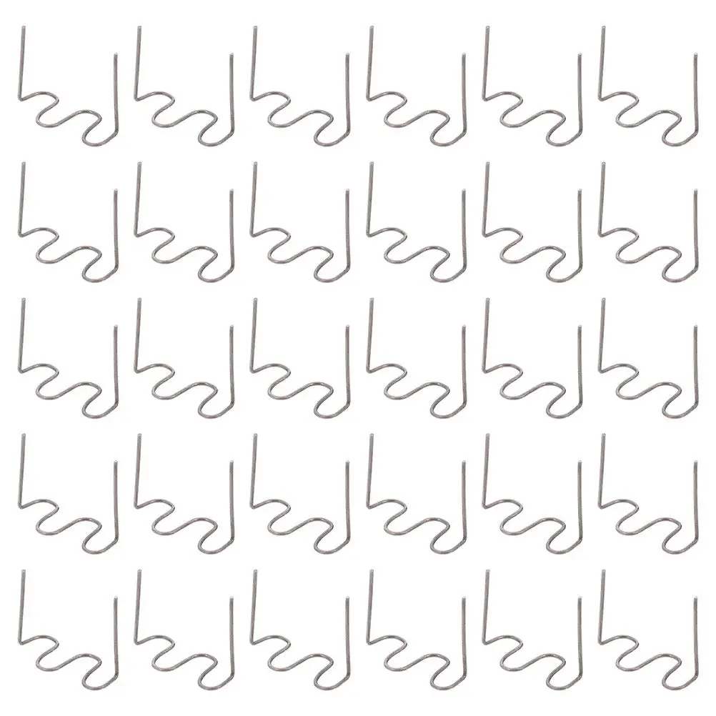 100Pcs Automotive Plastic Welding Rods 0.6mm Wave Shaped Repair Staples Hot Stapler Car Bumper Dashboard Plastic Repair Kit
