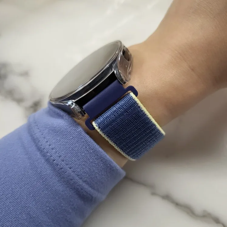 Correa de reloj de 22mm para Zeblaze Ares 3 Pro GTR 2 NEO 3, pulsera de nailon para Zeblaze Vibe 7 Pro/Stratos 2 3 /Btalk 2 Lite