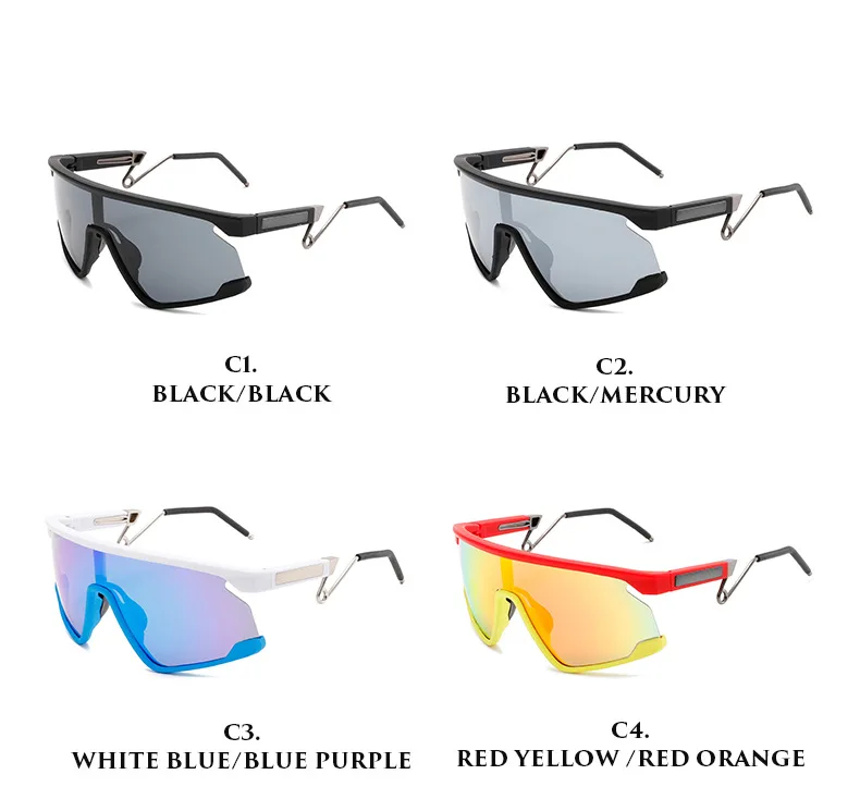 Neue Mann Frau Brille Bunte Berg Radfahren Sport Schutzbrille UV400 Mode Vielseitige Outdoor Unisex Radfahren Brillen – Detail 9
