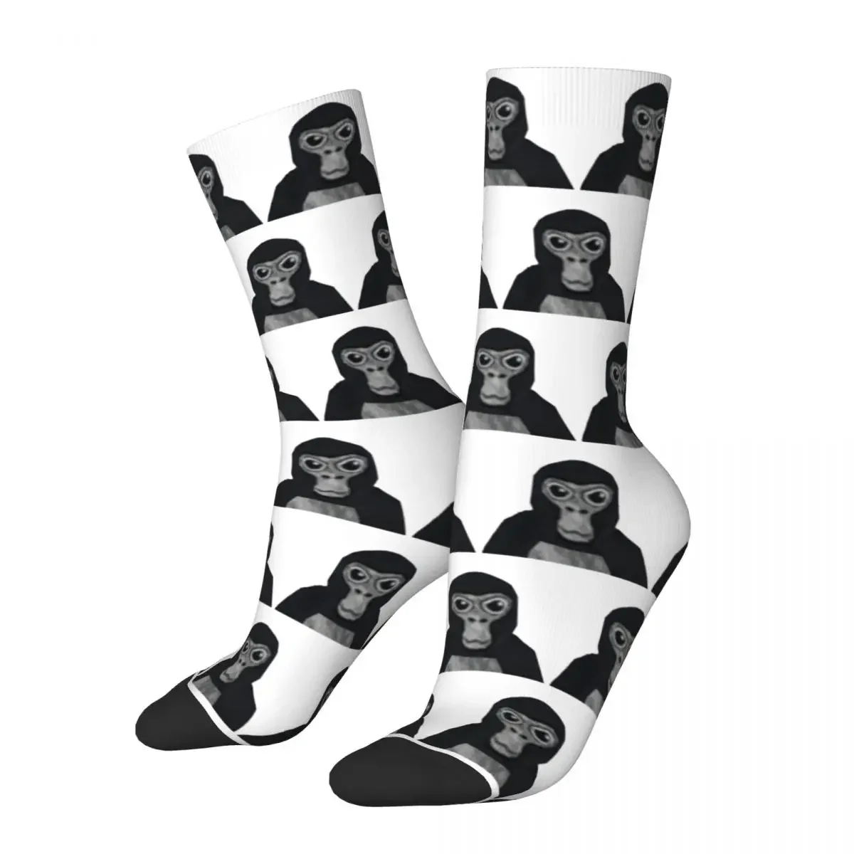 Gorilla Tag Monkey (9) Socks Harajuku Sweat Absorbing Stockings All Season Long Socks Accessories for Unisex Gifts