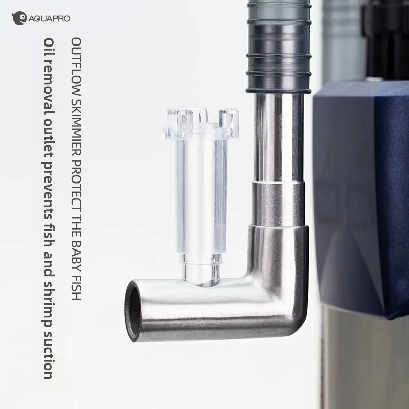 壁掛け式水槽フィルター油膜除去器ステンレス製バックフィルターシステム小型水槽水循環システム